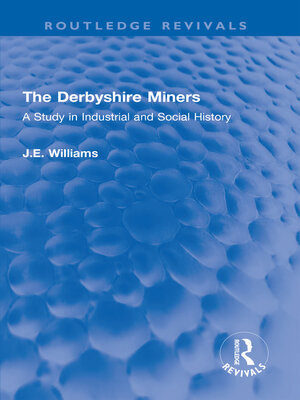 cover image of The Derbyshire Miners